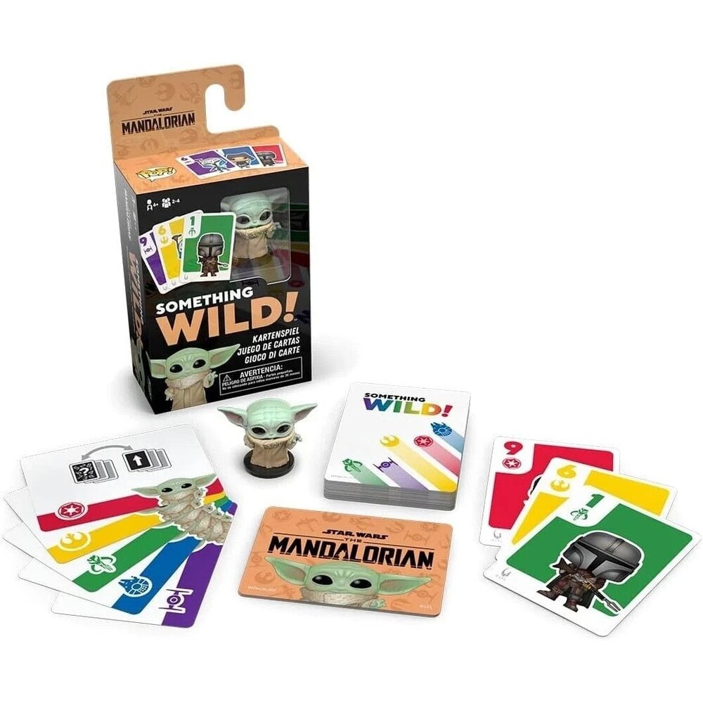 Funko Pop Something Wild Card Game Star Wars The Mandalorian Grogu Baby Yoda New